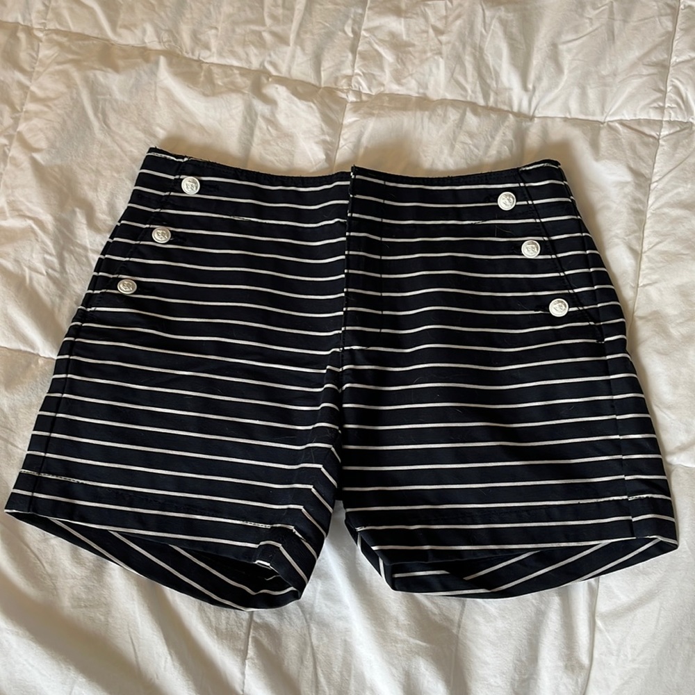 ⚓️ Tommy Hilfiger Navy Stripe Sailor Shorts